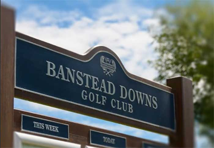 DJ for weddings and parties at Banstead Golf Club